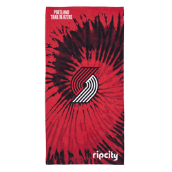 NBA Portland Trailblazers Pyschedlic Beach Towel