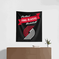 NBA Premium Portland Trailblazers Printed Wall Hanging 34in x 40in