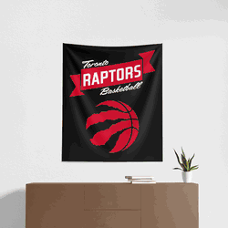 NBA Premium Toronto Raptors Printed Wall Hanging 34in x 40in