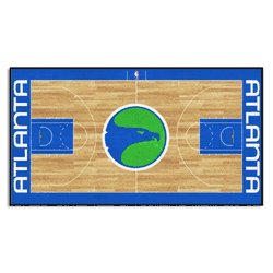 NBA Retro Atlanta Hawks Court Runner Rug - 24in. x 44in.