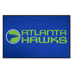NBA Retro Atlanta Hawks Starter Mat Accent Rug - 19in. x 30in.