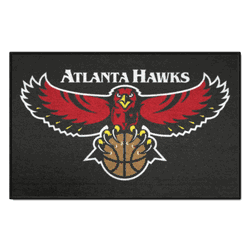 NBA Retro Atlanta Hawks Starter Mat Accent Rug - 19in. x 30in.