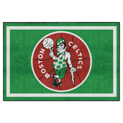 NBA Retro Boston Celtics 5ft. x 8 ft. Plush Area Rug