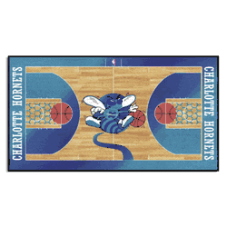 NBA Retro Charlotte Hornets Court Runner Rug - 24in. x 44in.