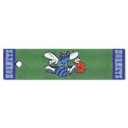 NBA Retro Charlotte Hornets Putting Green Mat - 1.5ft. x 6ft.