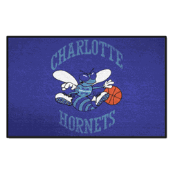 NBA Retro Charlotte Hornets Starter Mat Accent Rug - 19in. x 30in.