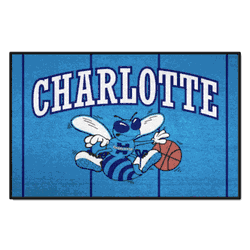 NBA Retro Charlotte Hornets Starter Mat Accent Rug - 19in. x 30in.