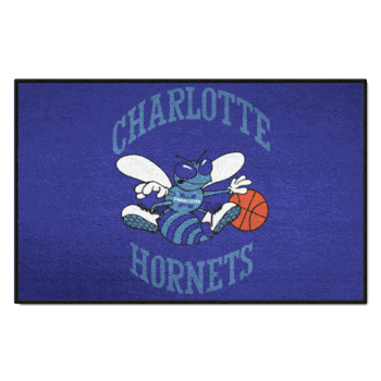 NBA Retro Charlotte Hornets Starter Mat Accent Rug - 19in. x 30in.
