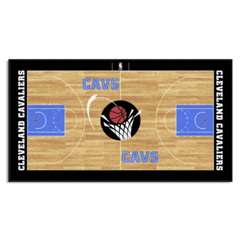 NBA Retro Cleveland Cavaliers Court Runner Rug - 24in. x 44in.