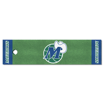 NBA Retro Dallas Mavericks Putting Green Mat - 1.5ft. x 6ft.