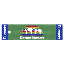 NBA Retro Denver Nuggets Putting Green Mat - 1.5ft. x 6ft.