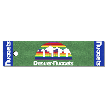 NBA Retro Denver Nuggets Putting Green Mat - 1.5ft. x 6ft.