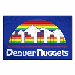 NBA Retro Denver Nuggets Starter Mat Accent Rug - 19in. x 30in.