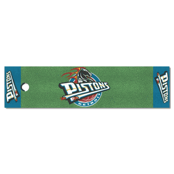 NBA Retro Detroit Pistons Putting Green Mat - 1.5ft. x 6ft.