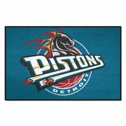 NBA Retro Detroit Pistons Starter Mat Accent Rug - 19in. x 30in.