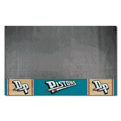 NBA Retro Detroit Pistons Vinyl Grill Mat - 26in. x 42in.