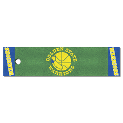 NBA Retro Golden State Warriors Putting Green Mat - 1.5ft. x 6ft.