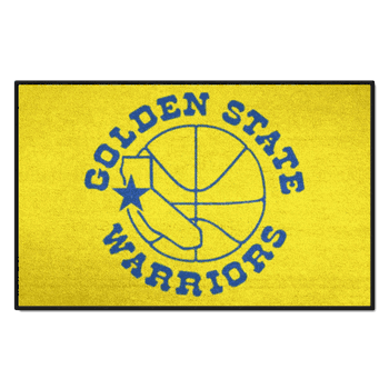 NBA Retro Golden State Warriors Starter Mat Accent Rug - 19in. x 30in.