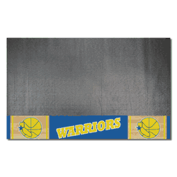NBA Retro Golden State Warriors Vinyl Grill Mat - 26in. x 42in.