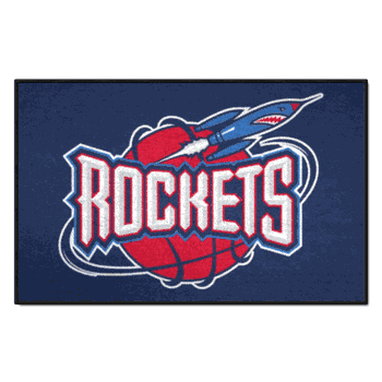 NBA Retro Houston Rockets Starter Mat Accent Rug - 19in. x 30in.