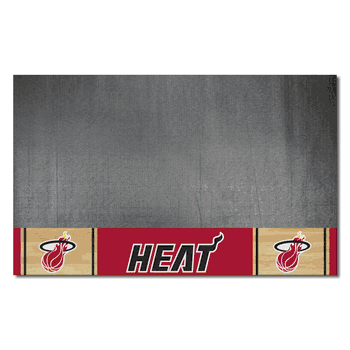 NBA Retro Miami Heat Vinyl Grill Mat - 26in. x 42in.