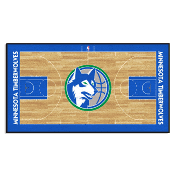 NBA Retro Minnesota Timberwolves Court Runner Rug - 24in. x 44in.