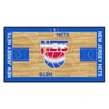 NBA Retro New Jersey Nets Court Runner Rug - 24in. x 44in.