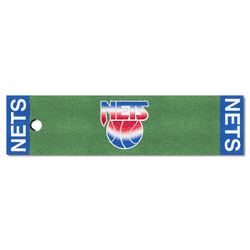 NBA Retro New Jersey Nets Putting Green Mat - 1.5ft. x 6ft.