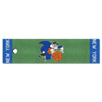 NBA Retro New York Knickerbockers Putting Green Mat - 1.5ft. x 6ft.