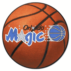NBA Retro Orlando Magic Basketball Rug - 27in. Diameter