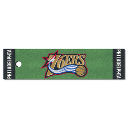 NBA Retro Philadelphia 76ers Putting Green Mat - 1.5ft. x 6ft.