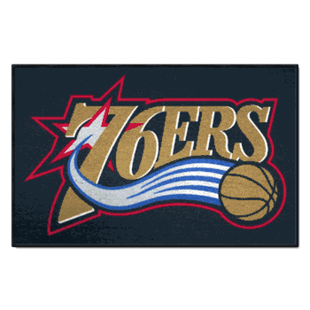 NBA Retro Philadelphia 76ers Starter Mat Accent Rug - 19in. x 30in.