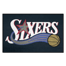 NBA Retro Philadelphia 76ers Starter Mat Accent Rug - 19in. x 30in.