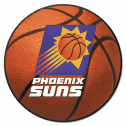 NBA Retro Phoenix Suns Basketball Rug - 27in. Diameter