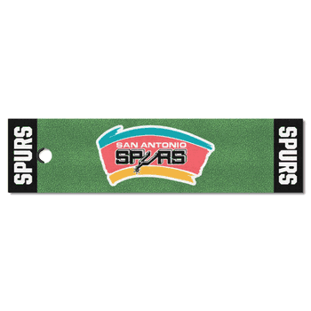 NBA Retro San Antonio Spurs Putting Green Mat - 1.5ft. x 6ft.