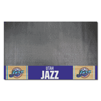 NBA Retro Utah Jazz Vinyl Grill Mat - 26in. x 42in.