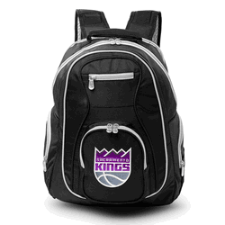 NBA Sacramento Kings 19" Premium Laptop Backpack with Colored Trim