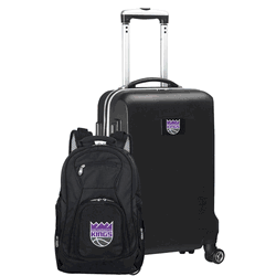NBA Sacramento Kings Deluxe 2-Piece Backpack & Carry-On Set