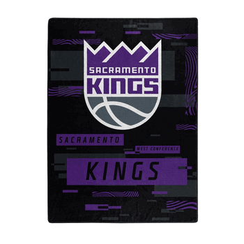 NBA Sacramento Kings Digitize Raschel Throw Blanket 60x80 inches