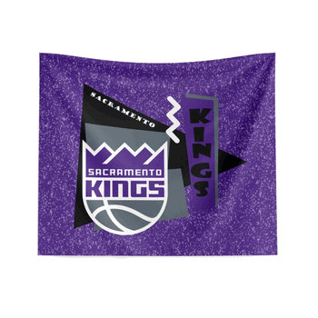 NBA Sacramento Kings Funky Fresh Wall Hanging 34 x 40 Inches