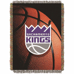 NBA Sacramento Kings Photo Real Tapestry Throw Blanket 48x60 Inches