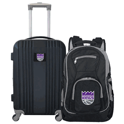 NBA Sacramento Kings Premium 2-Piece Backpack & Carry-On Set