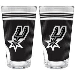 NBA San Antonio Spurs 2pc Pint Glass Set