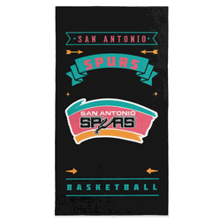 NBA San Antonio Spurs Hardwood Classics Beach Towel 30x60 Inches