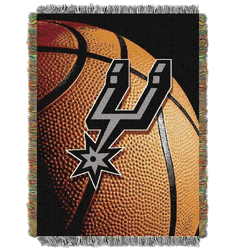 NBA San Antonio Spurs Photo Real Tapestry Throw Blanket 48x60 Inches