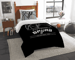 NBA San Antonio Spurs Reverse Slam Twin Comforter Set