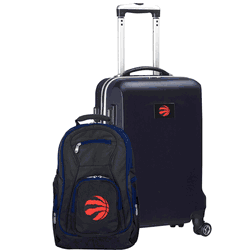 NBA Toronto Raptors Deluxe 2-Piece Backpack & Carry-On Set