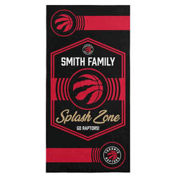 NBA Toronto Raptors Dominion Personalized Beach Towel 30�60 Inches