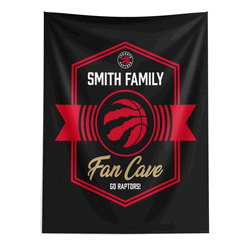 NBA Toronto Raptors Dominion Personalized Wall Hanging 50�60 Inches