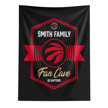NBA Toronto Raptors Dominion Personalized Wall Hanging 50�60 Inches